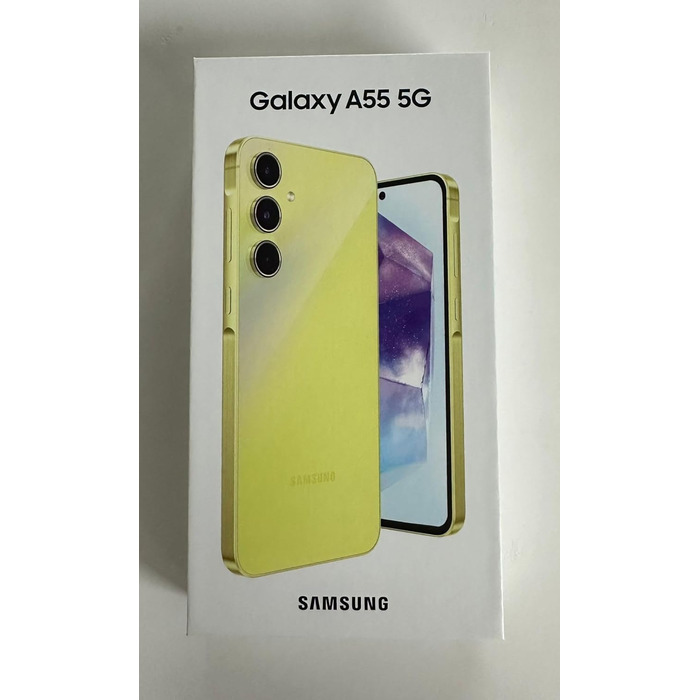 556B Galaxy A55 5G Dual SIM 8GB 128GB Awesome Lemon EU, 556B Galaxy A55 5G Dual SIM 8GB 128GB Awesome Lemon EU