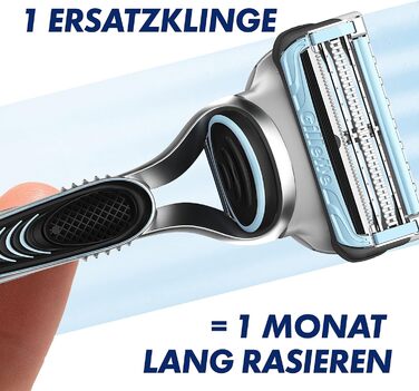 Леза для бритв Gillette SkinGuard Sensitive для бритв, 8 змінних лез для вологих бритв чоловіків із захистом шкіри, зроблено в Німеччині Новинка