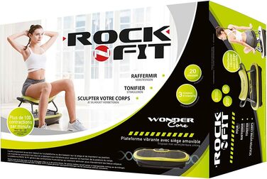 Вібраційна пластина WONDER CORE Rock N Fit з інтегрованим сидінням можна побачити по телевізору