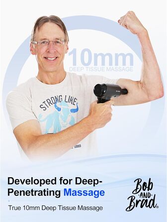 Тихий масажер Massage Gun до 3200rpm, електричний ручний масажер для розслаблення мязового масажу, 2 Massage Gun Deep Tissue 10mm Amplitude Upgrade 4000mAh Battery