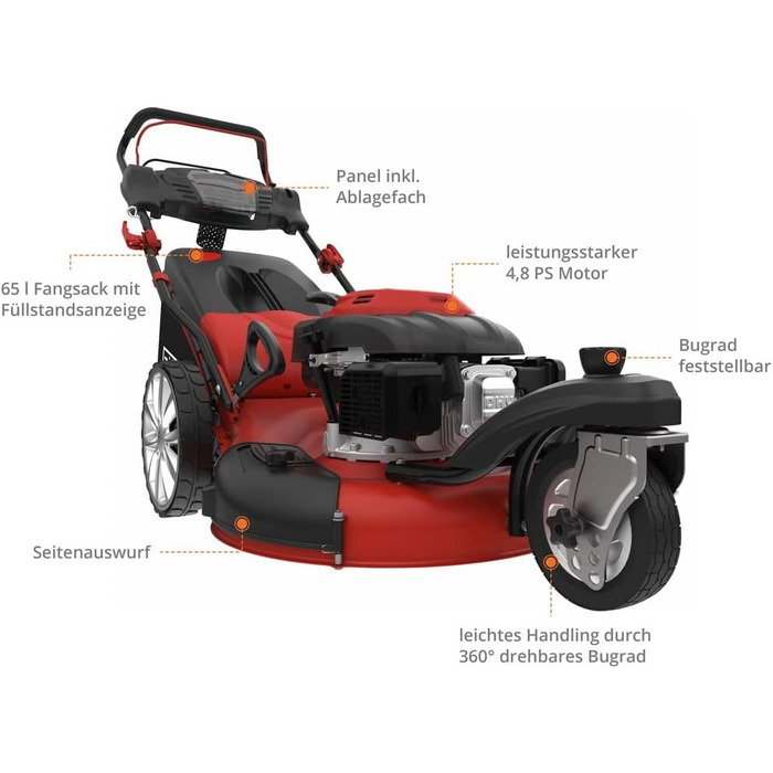 Газонокосарка BIG WHEELER 554.1 R TRIKE