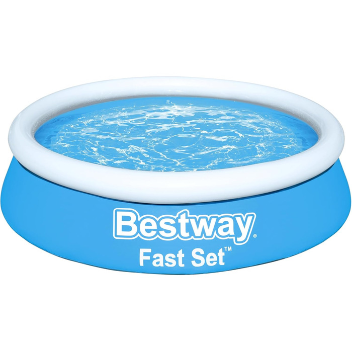 Басейн Bestway Fast Set, круглий, без насоса 183 х 51 см, синій