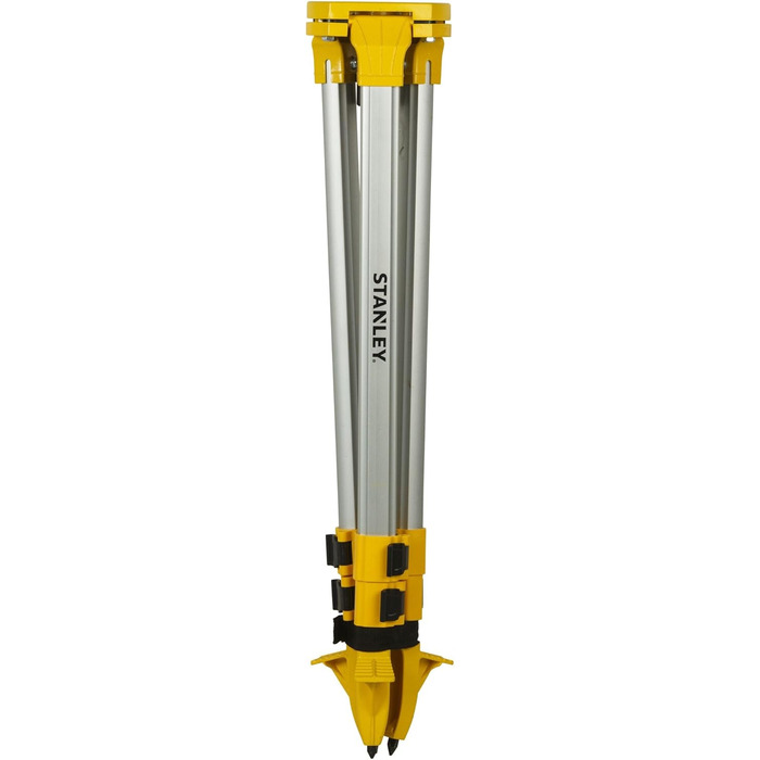 Стандартний штатив Stanley, алюмінієвий штатив (система Quick-Clamps, 0,97 м - 1,60 м, ремінь для перенесення, різьба 5/8 дюйма) STHT77625-1