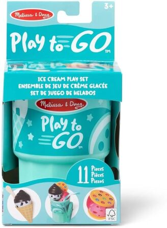 Морозиво MELISSA & DOUG Play to Go, іграшковий набір для гри в морозиво, 1 EA