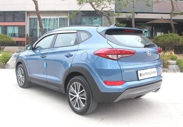 Набір вітрових дефлекторів AUTO CLOVER Chrome для Hyundai Tucson 2015-2020 (6 предметів)