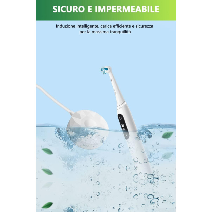 Зарядний пристрій модель 3768 для електричної зубної щітки Oral-B, зарядний пристрій для магнітної зарядної станції Braun Oral-B IO Series 7 8 9 Блок живлення зарядного пристрою