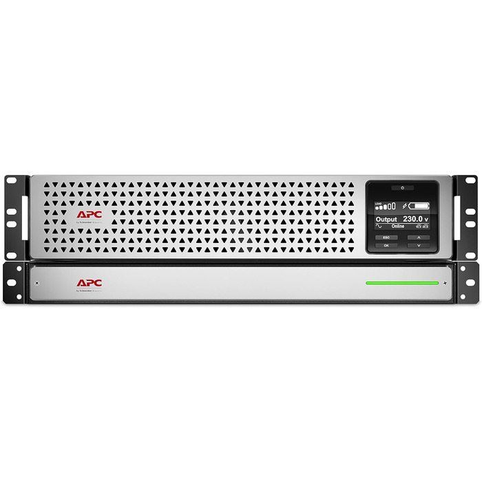 Літій-іонний ДБЖ APC Smart-UPS On-line - SRTL1500RMXLI - джерело безперебійного живлення 1500 ВА (стоякова/баштова модель, 8 виходів IEC-C13)