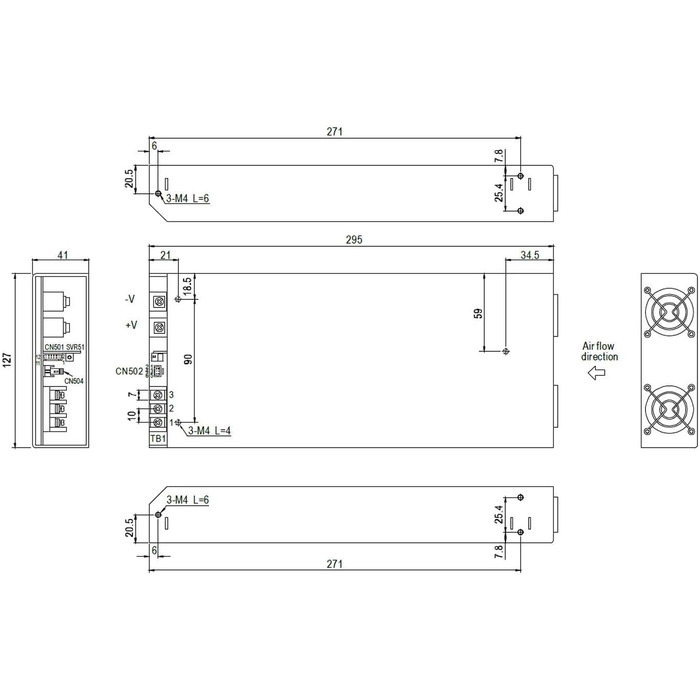 Блок живлення MEAN WELL (RSP-2000-12)