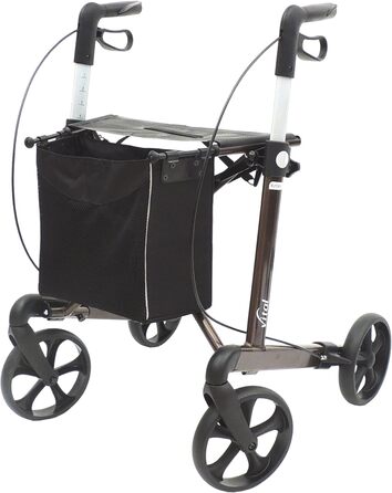 Висота сидіння Russka Rollator Vital 62 см / мокко