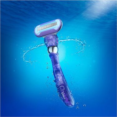 Леза для бритви Gillette Venus Extra Smooth Swirl жіночі зі зволожувачами для захисту шкіри, 3 змінних леза