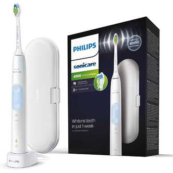 Звукова електрична зубна щітка Philips Sonicare ProtectiveClean 4500 (модель HX6830/53) (біла)