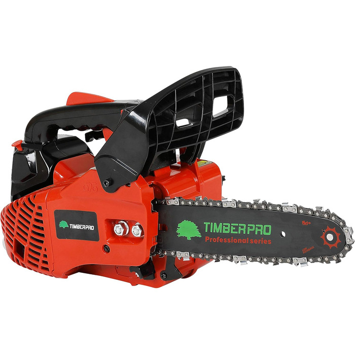 Бензопила TIMBERPRO Thermo 26 см, потужність 1,22 к.с., шина 25 см 2 ланцюги одинарні