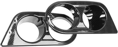 Чохол протитуманних фар E46, Tbest E46 Чохол протитуманних фар, E46 Безель протитуманних фар, 2 частини Чохол протитуманних фар з подвійними отворами Набори чохлів протитуманних фар Стиль вуглецевого волокна