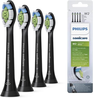 Електрична зубна щітка Philips Sonicare Protective Clean 4500 з технологією Sonic Technology HX6830/53 & Optimal White - щітки 4 шт. и в т.ч. Оптимальні білі щітки 4 упаковки