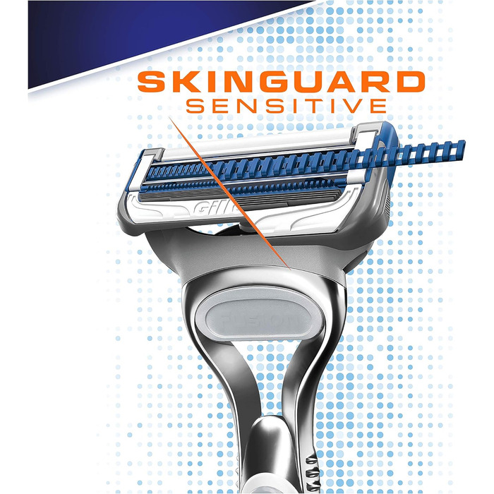 Чоловіча бритва Gillette SkinGuard з 3 лезами, ука 4 чутливих леза Skinguard