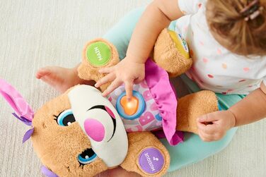 Іграшка будівельний транспортний засіб Fisher-Price - звуки та фрази, пропагує цифри, кольори та форми, з журавлем, версія англійська Італійська Португальська HWY65 (французька)