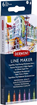 Кольоровий гаманець Derwent LINE Maker 6, UADLMWC6