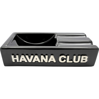 Попільничка Havana Club Secundo Black чорна на 2 сигари. Зроблено у Франції.