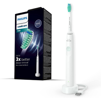 Електрична зубна щітка Philips Sonicare I No1 рекомендована стоматологами Звукова зубна щітка i 3 шт. видалення нальоту ідеально підходить для чутливих ясен і зубів i яскрава посмішка та