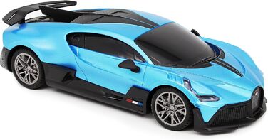 Машинка на радіокеруванні CMJ RC CARS Bugatti Divo Blue 124, офіційно ліцензована, робочі фари в масштабі 124, 2.4 ГГц