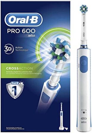 Електрична зубна щітка Oral-B PRO 600 перехресної дії, модель 2014 року