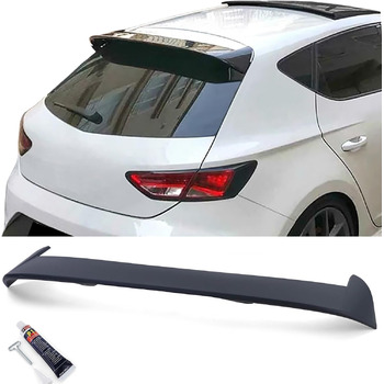 Спортивний дах Rear Spoiler Performance Чорний матовий підходить для сидіння Leon 3 5F 12-20