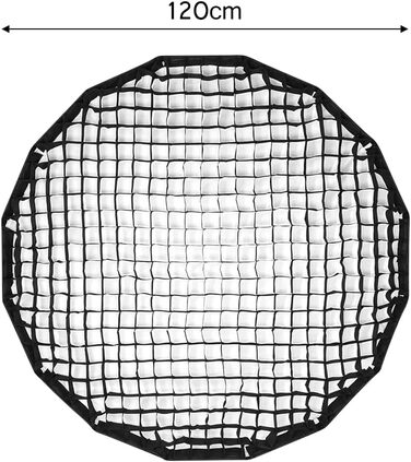 См/47 дюймів Softbox Honeycomb Grid 16 Robs Depth Photography Parabolic Softbox Grid для фотостудії, 120