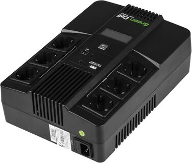 Захист від перенапруг Green Cell AiO 800 ВА 480 Вт 230 В чорний