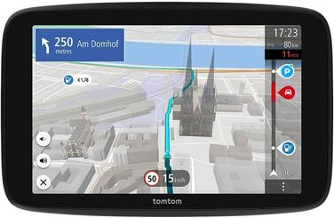 Навігаційний пристрій TomTom GO Navigator (Уникнення пробок завдяки TomTom Traffic, оновлення карт світу, оновлення через Wi-Fi) (7 дюймів)