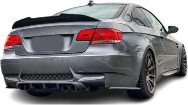 Задній спойлер Fly Design підходить для BMW 3 Series E92 Coup PSM Style Gloss Black