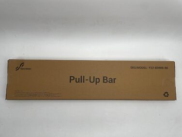 Дверна коробка з турніком, вантажопідйомність Sportneer Pull Up Bar до 200 кг, турнік без гвинтів 75-94 см висувний, дверна планка з килимками з ПВХ 16,5x4,5 см і новим поворотним на 360 замком перемикання передач