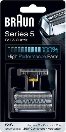 Лезо для гоління Braun Series 5/51S 360 Complete/ Активатор для бритв серії 590CC, 570CC, 560, 550, 510, 360 Complete, Activator, Series 8000/Activator