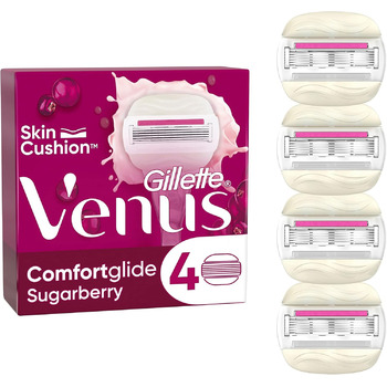 Леза для бритви Gillette Venus Comfortglide Sugarberry для жіночих бритв, 4 змінних леза для жіночих бритв 4 леза Sugarberry