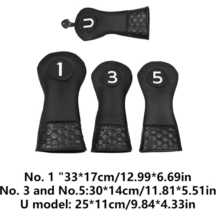 4pcs PU Golf Club Putter Headcover, Golf Club Headcover, Golf Club Headcover, Golf Club Headcover, Club Head Cover, Club Head Cover, Club Head Cover, Club, 4pcs PU Golf Club Putter Headcover, Golf Club Headcover, Golf Club Headcover, Golf Club Headcover, 