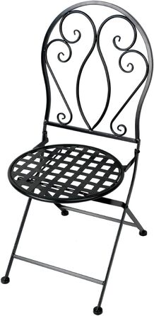 Металевий стілець Primaster Прованс Iron Black Garden Chair