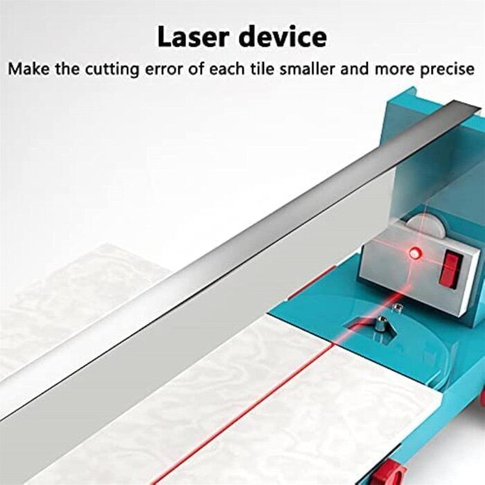Ручний плиткоріз YANGYMM, плиткоріз з довжиною різання 1200 мм, регульоване лазерне наведення, машина для різання плитки, для керамічної плитки, засклених підлог і стін