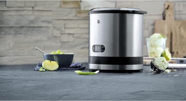 Морожениця WMF Kitchen Mini 3в1, льодогенератор для замороженого йогурту, сорбету та морозива, контейнер для морозильної камери 300 мл, 30-хвилинний час, машина для замороженого йогурту одинарна