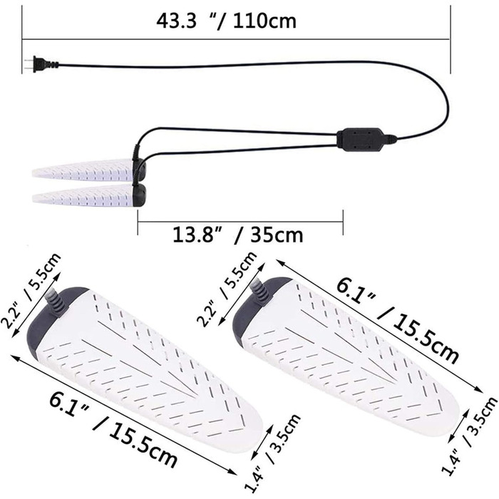 Сушарка для взуття з таймером для дитячої взуття для ніг Сушарка для взуття Підігрівач сушильного пристрою Обігрівач для взуття Осушувач для дітей