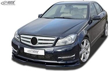 Передній спойлер Vario-X C-Class W204/S204 A-Styling 2011-2014 (PU)