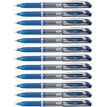 Ручка для роликів Pentel BL60-C EnerGel з ковпачком 0,5 мм, 12 шт. , синя