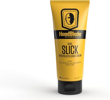 Крем для гоління з ментолом HeadBlade Headslick - 8 унцій 236 мл