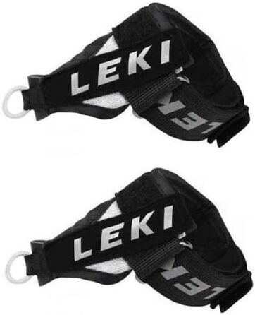 Ремені LEKI Trigger 3 Shark Silver для палиць для скандинавської ходьби (M, L, XL)