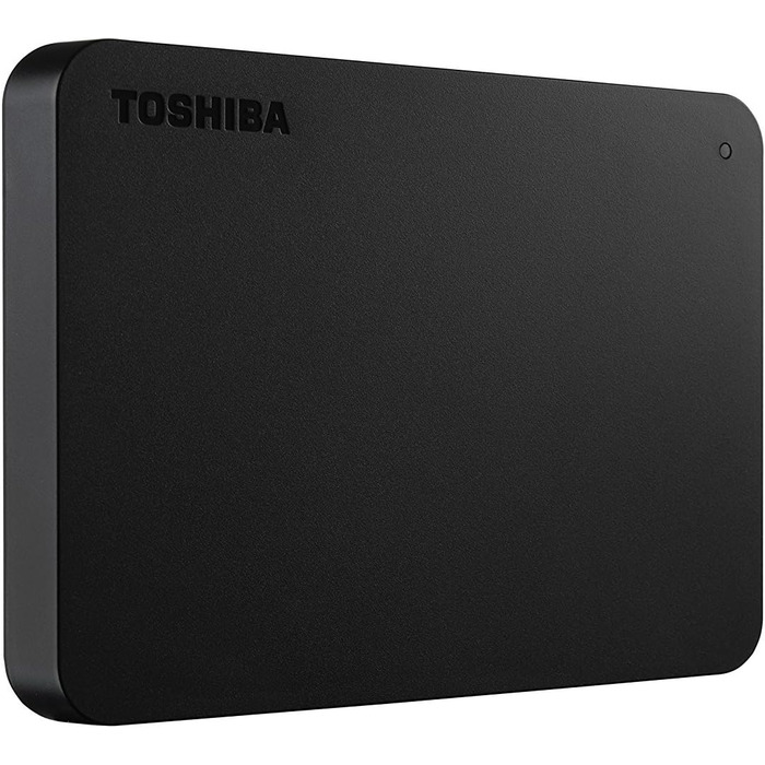 Зовнішній жорсткий диск Toshiba Canvio Basics 1 ТБ (6,4 см (2,5 дюйма), USB 3.0) чорний 1 ТБ версія 2016 року