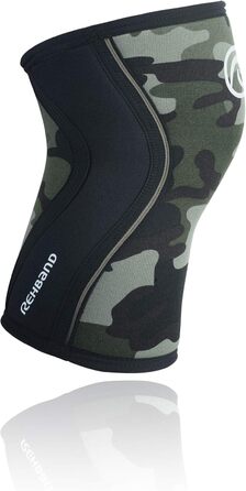 Наколінник Rehband Rx Knee Sleeve 7 мм, камуфляжний/чорний, XL