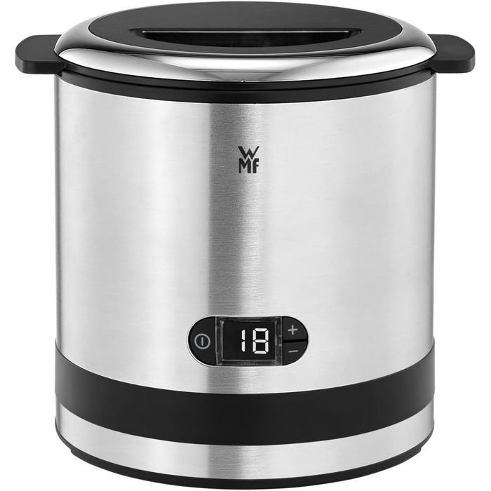 Морожениця WMF Kitchen Mini 3в1, льодогенератор для замороженого йогурту, сорбету та морозива, контейнер для морозильної камери 300 мл, 30-хвилинний час, машина для замороженого йогурту одинарна