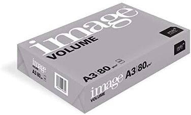 Об'єм зображення - копіювальний папір 80 г/м Пакети формату А3-5 по 500 аркушів