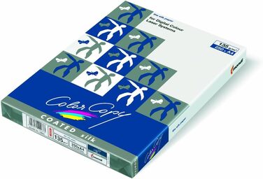 Кольорова копія Лазерний друк Папір з крейдованим шовком, 135 г/м2, А4, 250 аркушів