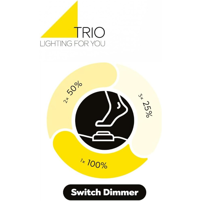 Торшер Trio Leuchten Norris 445210131, метал білий матовий, дерево натуральне, в т.ч. 11 Ватт LED, диммер