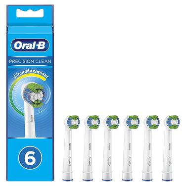 Насадки для електричних зубних щіток Oral-B Precision Clean з технологією CleanMaximiser, 6 шт. 6 шт. (1 упаковка) одинарні*