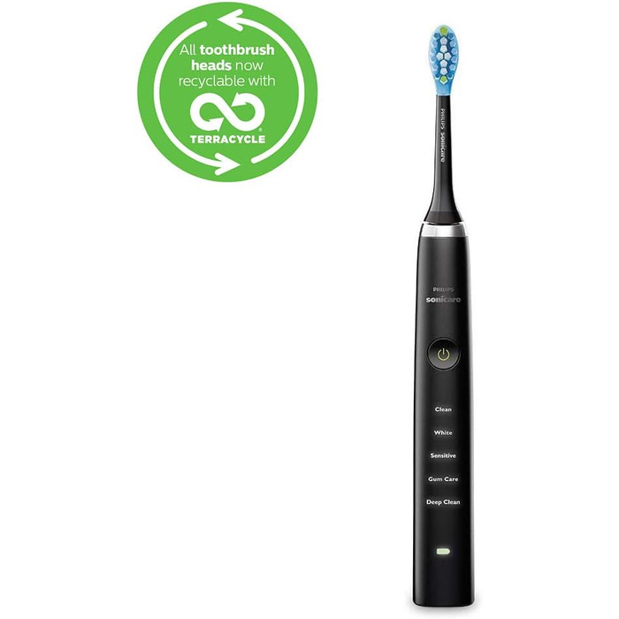 Електрична зубна щітка Philips Sonicare DiamondClean зі штепсельною вилкою для бритви Великобританії